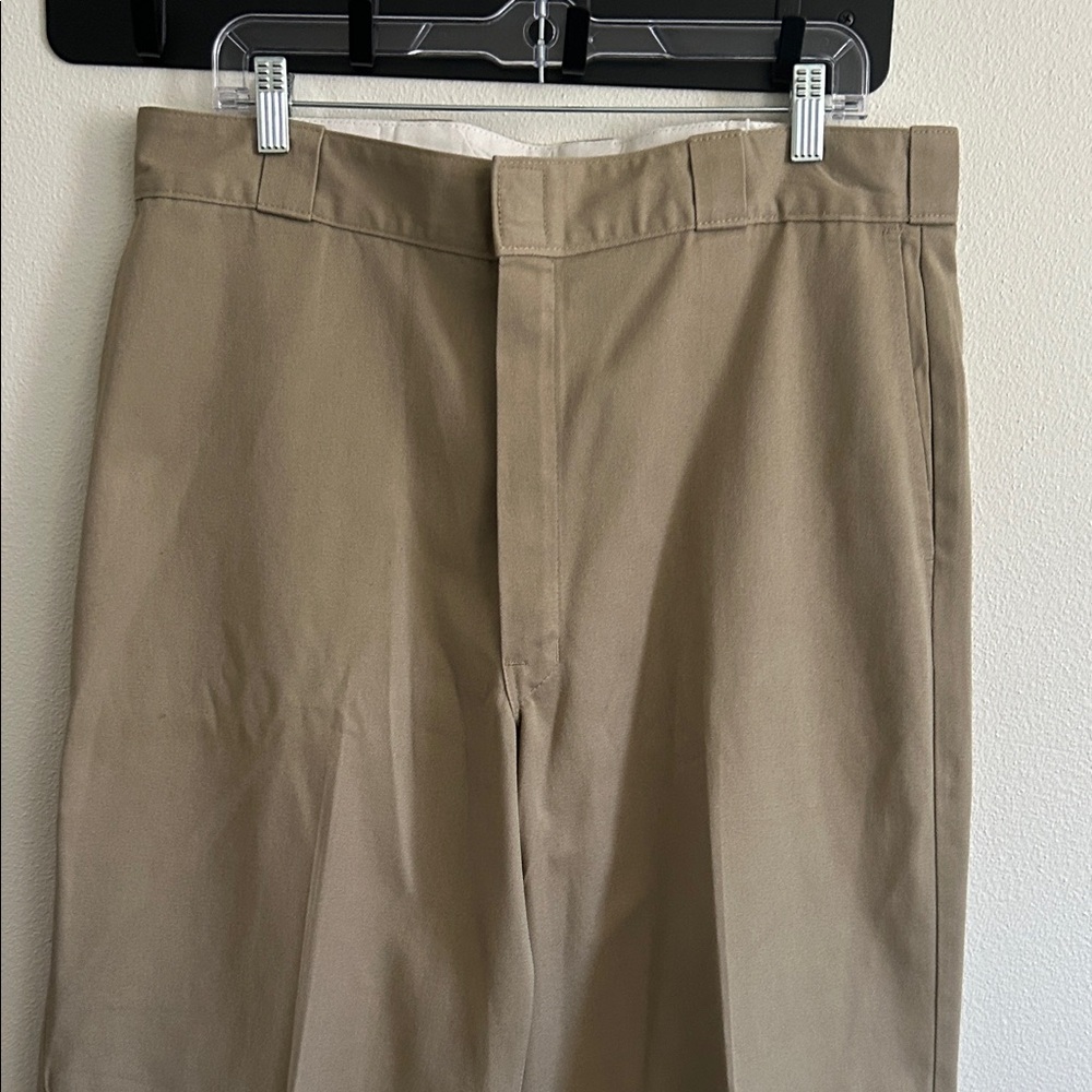 Dickies Men's Loose Fit Double Knee Tan Utility Workwear Pants..36 X 34 - Picture 3 of 11